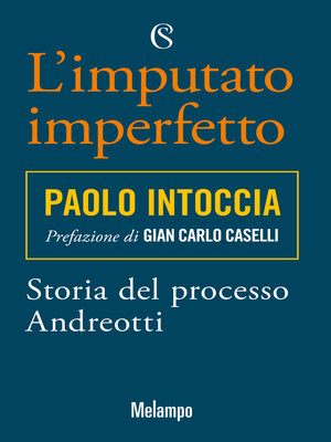 cover image of L'imputato imperfetto